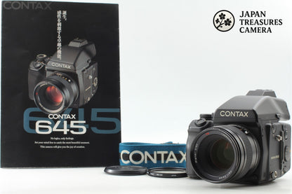 Top MINT* CONTAX 645 Camera AE Planar 80mm F2 Lens MFB-1 1A Film Back From JAPAN