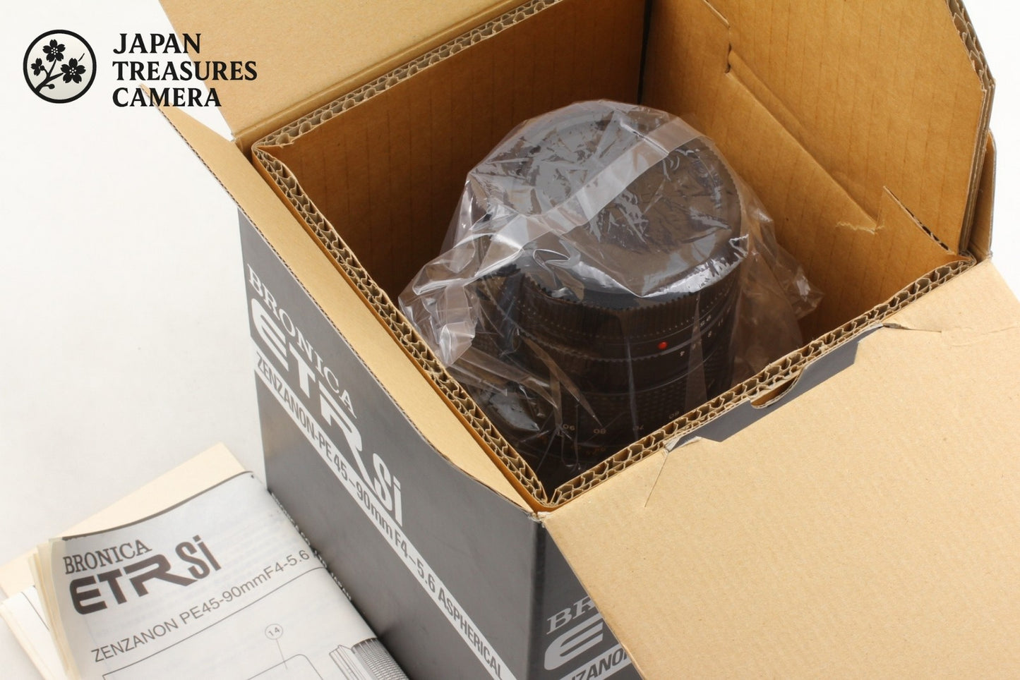 *Top MINT in Box* Bronica Zenzanon PE 45-90mm F4-5.6 ASPH MF Lens ETR From JAPAN