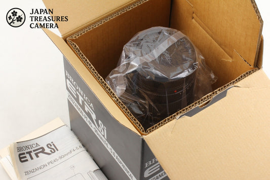 *Top MINT in Box* Bronica Zenzanon PE 45-90mm F4-5.6 ASPH MF Lens ETR From JAPAN