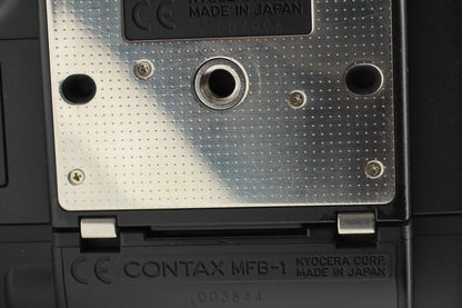 Top MINT* CONTAX 645 Camera AE Planar 80mm F2 Lens MFB-1 1A Film Back From JAPAN
