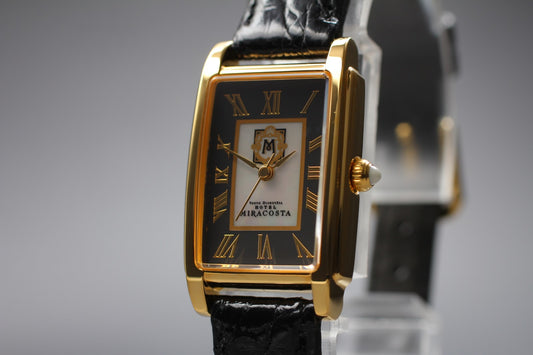 Vintage 2001 *MINT* Seiko Exceline 2J31-5000 Gold Tank Quartz Womens Watch JAPAN