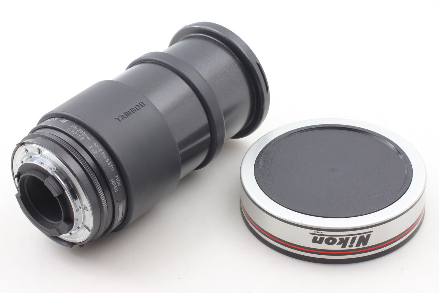 *N MINT w/ Case* Tamron AF 28-200mm f/3.8-5.6 ASPH Zoom Lens Nikon F Mount JAPAN