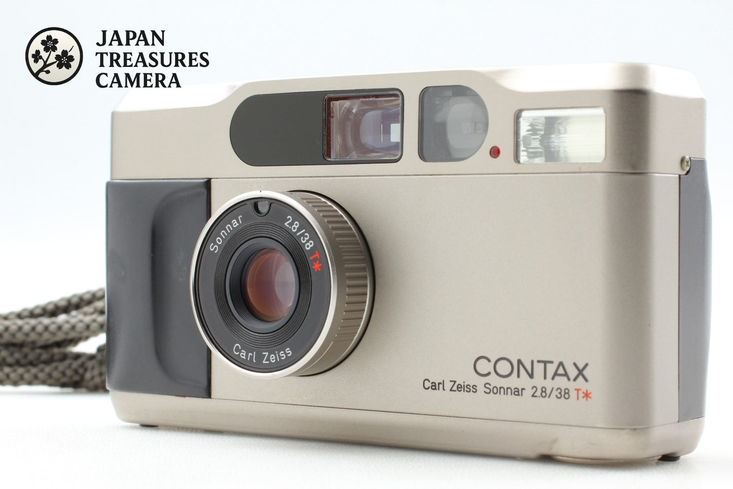 Read *N MINT* CONTAX T2 Titan Silver Point & Shoot 35mm Film Camera From JAPAN