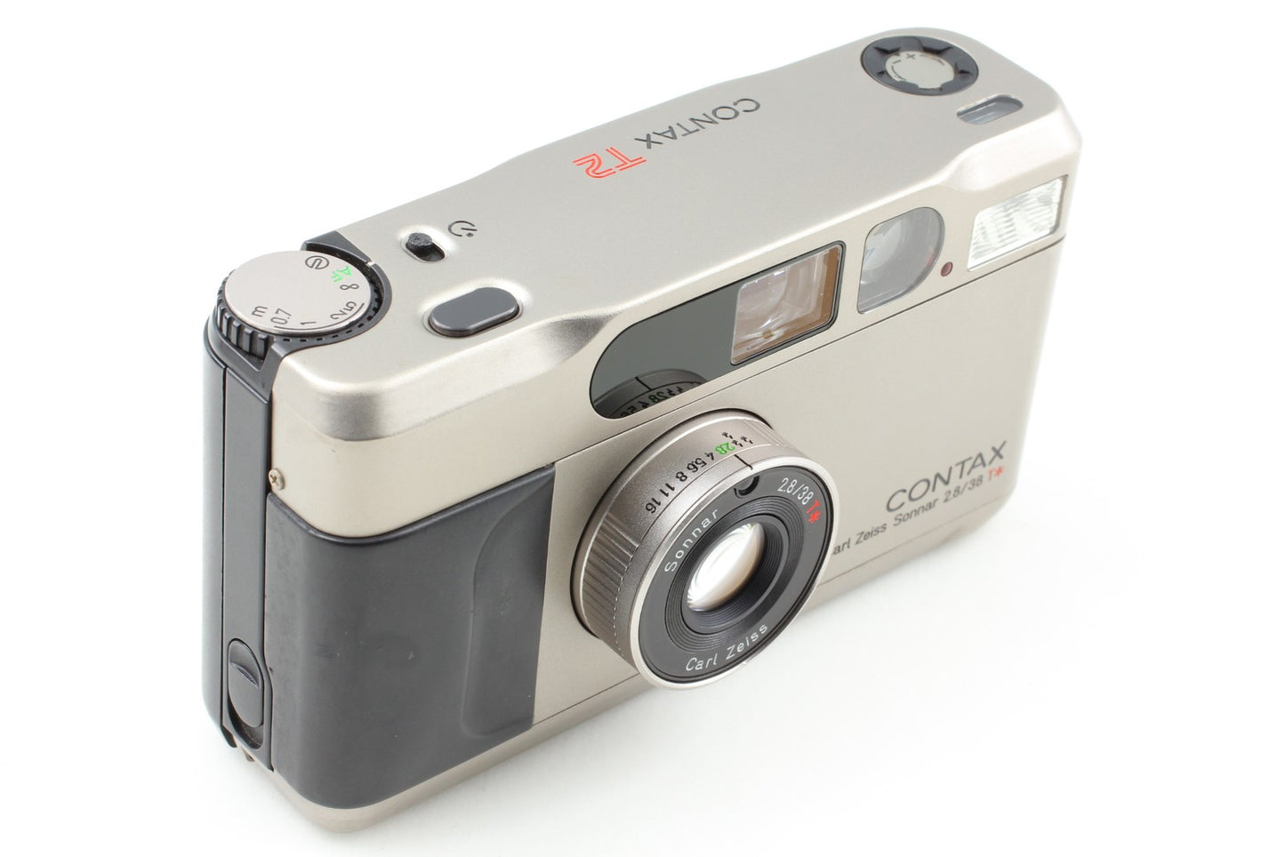 Read *N MINT* CONTAX T2 Titan Silver Point & Shoot 35mm Film Camera From JAPAN
