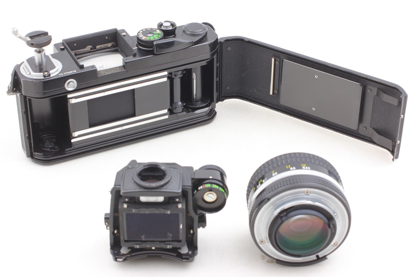 *MINT* Nikon F2 Photomic AS DP-12 SLR Film Camera Ai-s 50mm F1.4 Lens From JAPAN