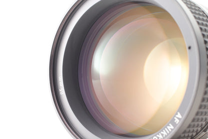 *Almost Unused in Box* Nikon AF Nikkor 85mm F1.4D Portrait Prime Lens From JAPAN