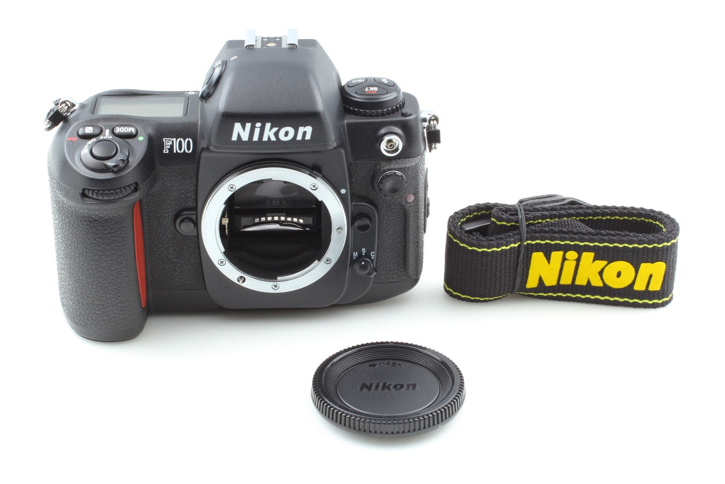 No Sticky * Top MINT w/ Strap * Nikon F100 SLR 35mm Film Camera Body From JAPAN