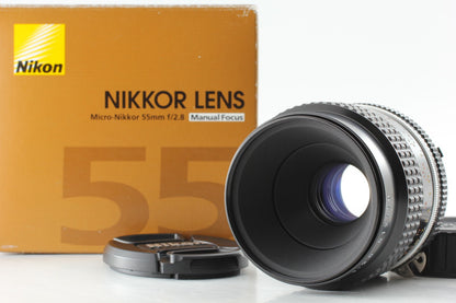 SIC S/N 812xxx *Unused in Box* Nikon Ai-s Micro Nikkor 55mm f/2.8 MF Lens JAPAN