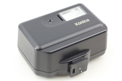 *Top MINT w/ Case* Konica HX-14 Auto Shoe Mount Strobe Flash Camera From JAPAN