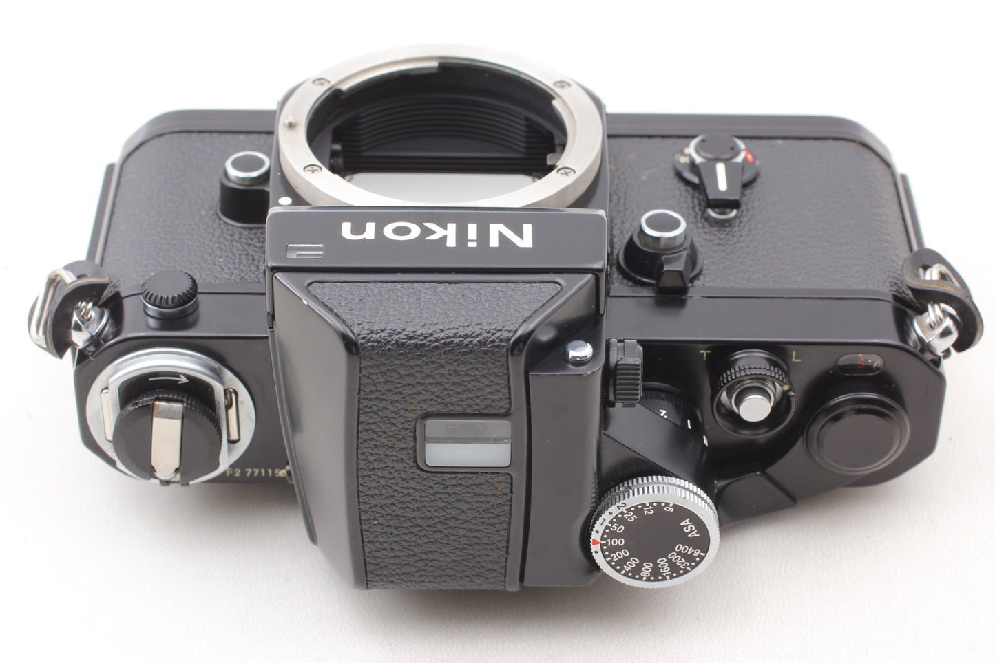 *N MINT* Nikon F2 Photimic DP-1 Black Camera Nikkor-S 50mm F1.4 Lens From JAPAN