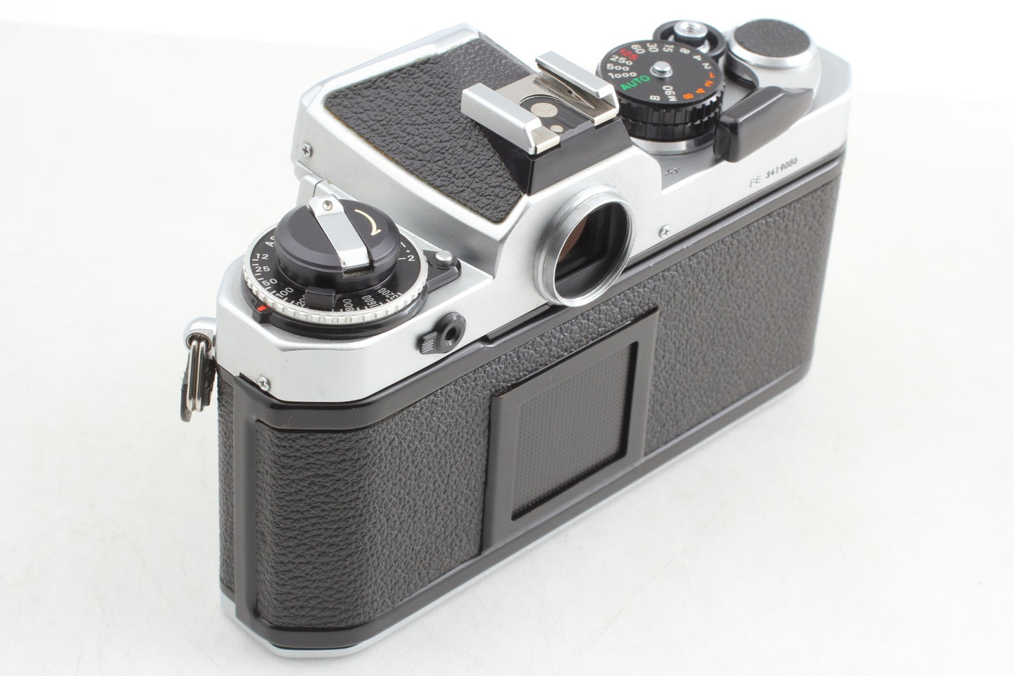 *Top MINT w/ Hood* Nikon FE Silver 35mm Film Camera Ai 50mm F1.4 Lens From JAPAN