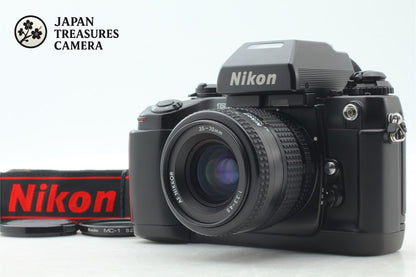 *Near MINT+++* Nikon F4 SLR 35mm Film Camera AF 35-70mm F3.3-4.5 Lens From JAPAN