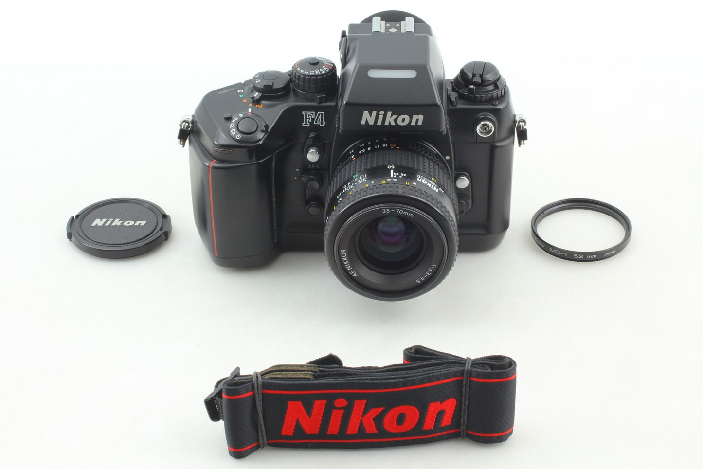 *Near MINT+++* Nikon F4 SLR 35mm Film Camera AF 35-70mm F3.3-4.5 Lens From JAPAN