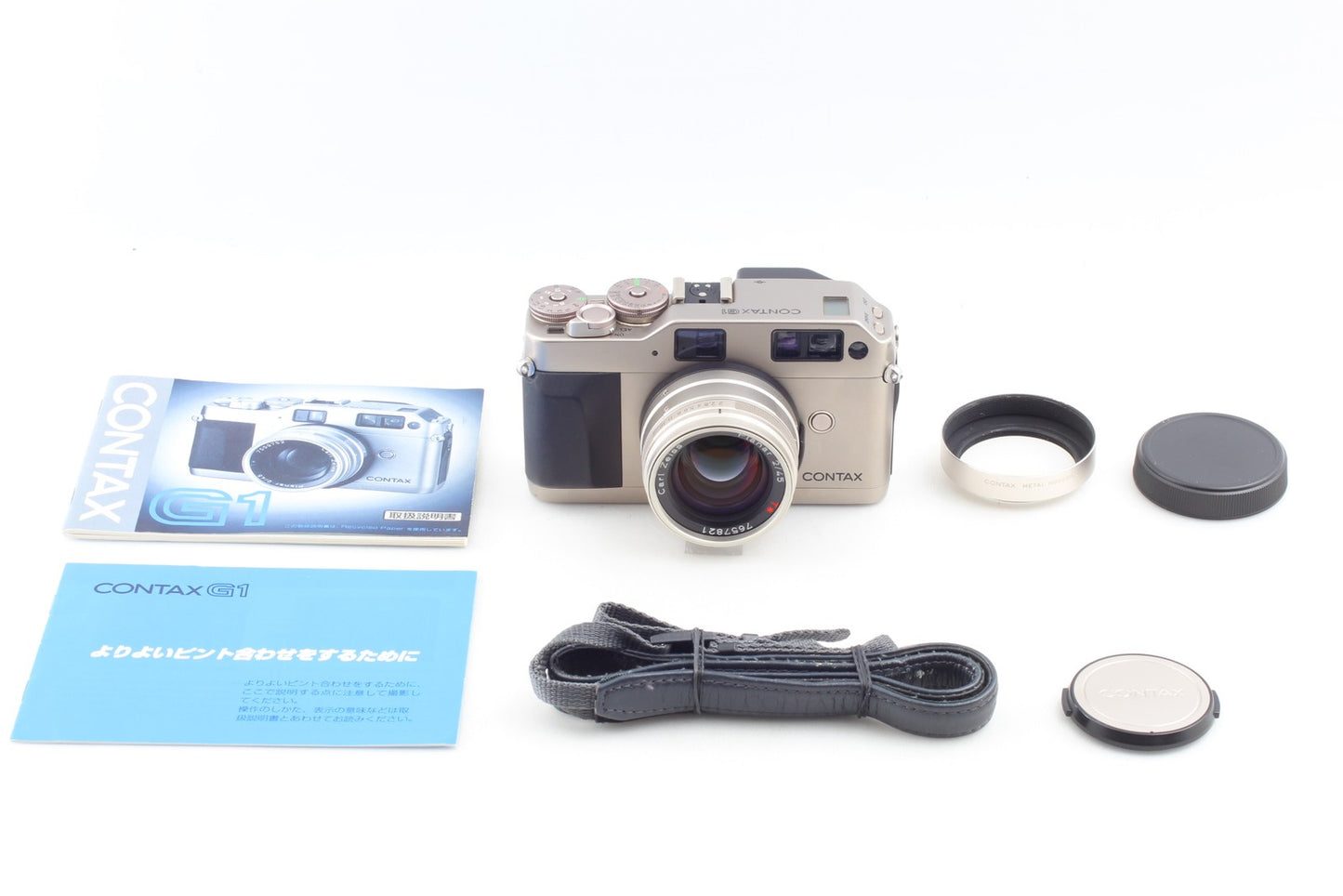 Green *MINT* CONTAX G1 Rangefinder Film Camera Planar 45mm F2 Lens From JAPAN