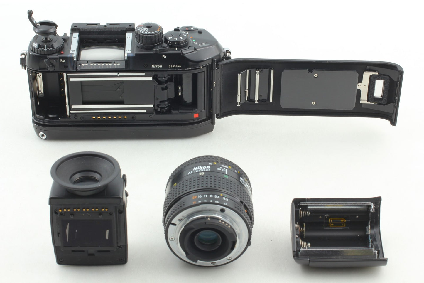 *Near MINT+++* Nikon F4 SLR 35mm Film Camera AF 35-70mm F3.3-4.5 Lens From JAPAN