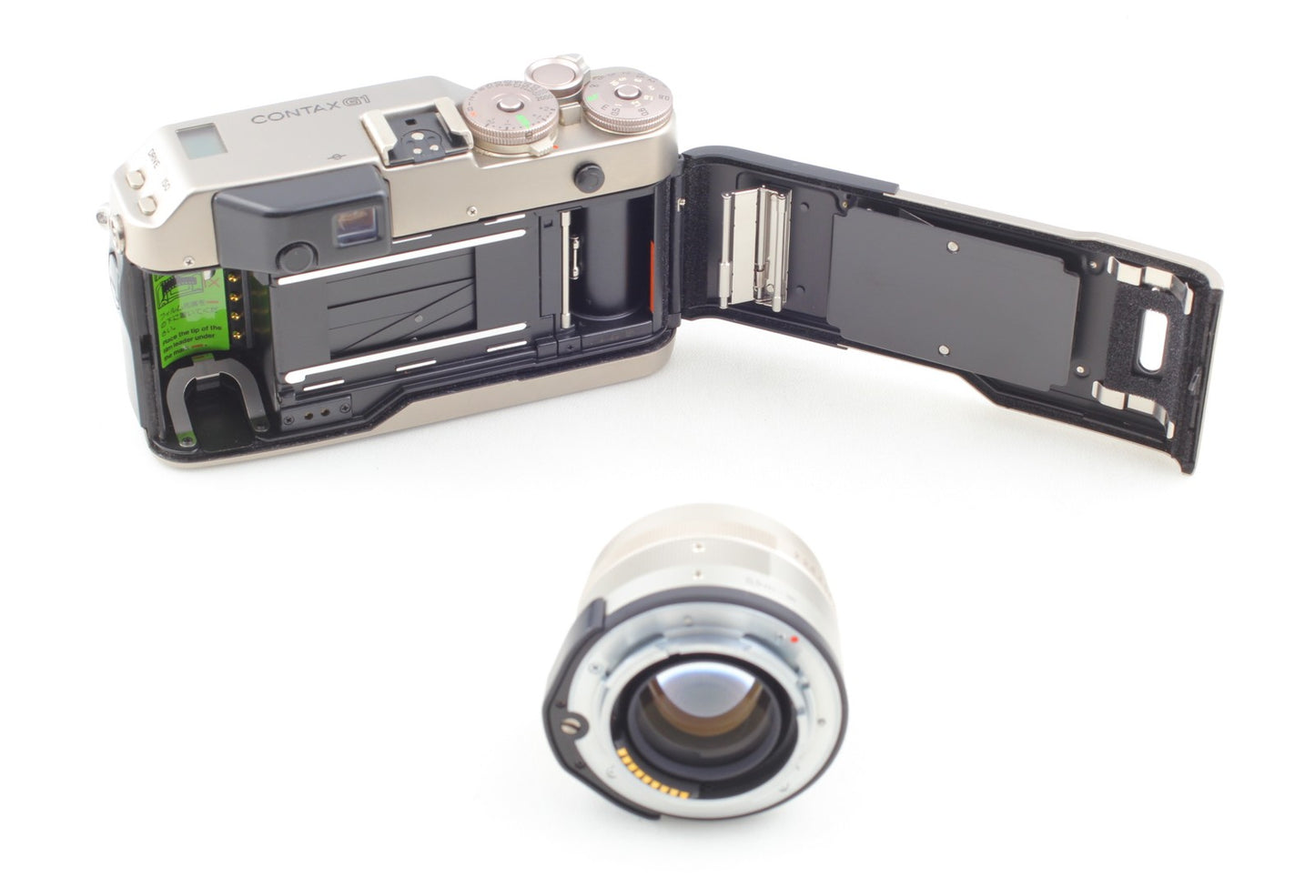 Green *MINT* CONTAX G1 Rangefinder Film Camera Planar 45mm F2 Lens From JAPAN