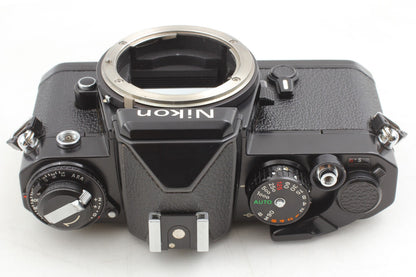 *N MINT+++ w/Strap* Nikon FE Black 35mm Film Camera Ai 50mm F1.4 Lens From JAPAN