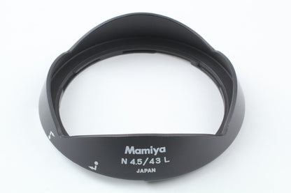 Rare *Near MINT* Mamiya Lens Hood N for 43mm 50mm f/4.5 L 7 II 7II From JAPAN