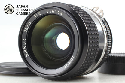 SIC S/N 616xxx *Top MINT* Nikon Ai-s Nikkor 28mm f/2 Wide Angle Lens From JAPAN