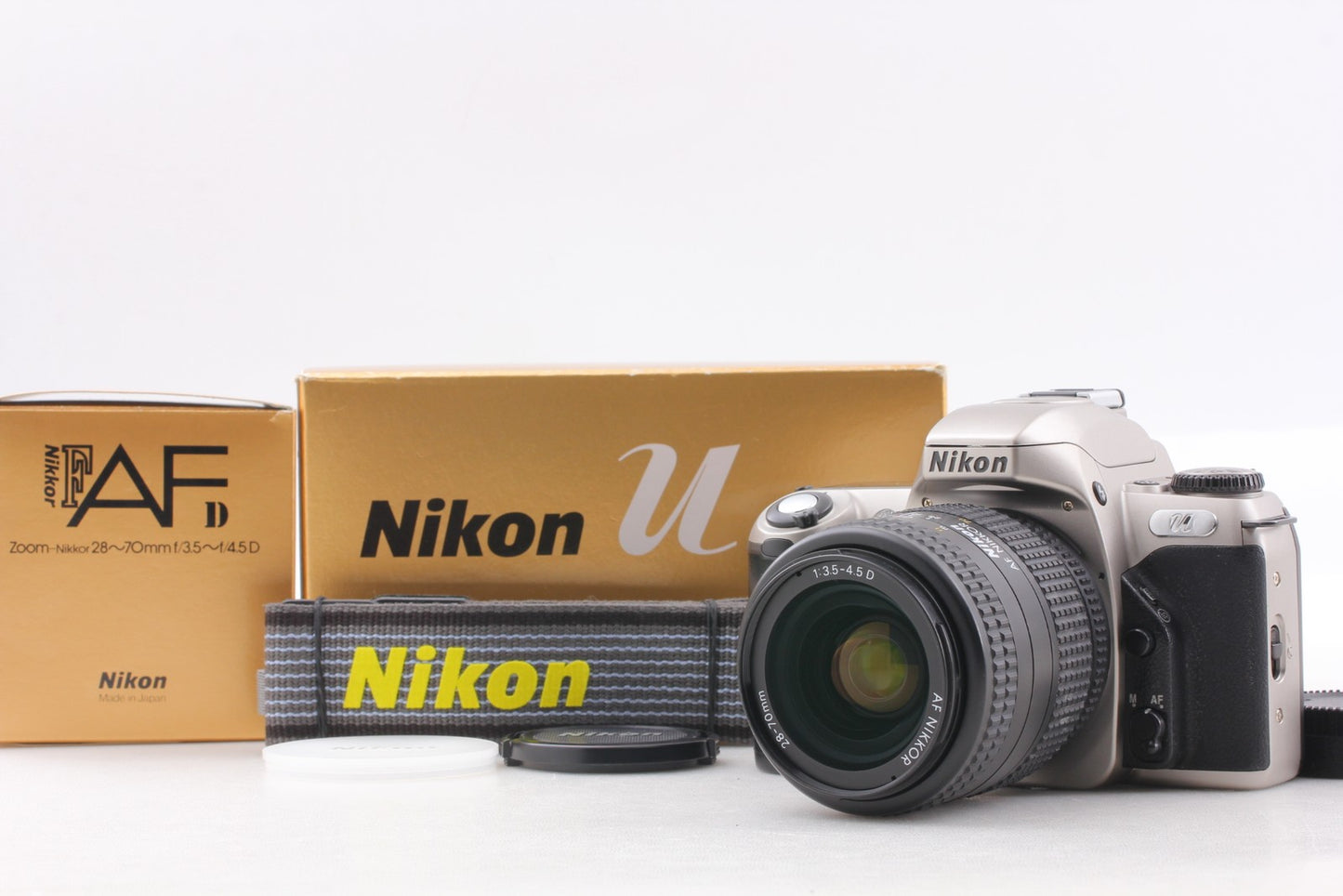 Unused in Box Nikon U SLR 35mm Film Camera AF 28-70mm F3.5-4.5 D Lens From JAPAN