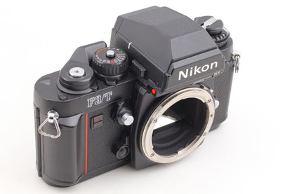 S/N 850xxxx *N MINT* Nikon F3/T HP Titan Black SLR 35mm Film Camera From JAPAN