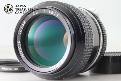 *MINT* Nikon Non Ai Nikkor 105mm F2.5 MF Telephoto Prime F Mount Lens From JAPAN