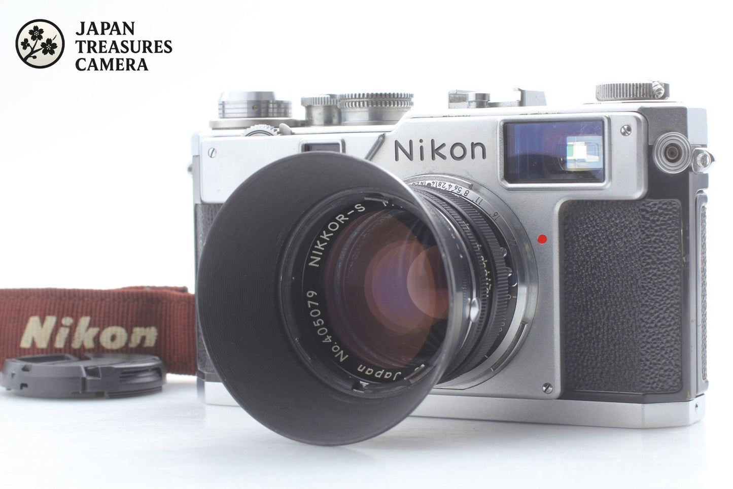 N MINT w/ Hood* Nikon S3 35mm Film Camera Nikkor-S 5cm 50mm F1.4 Lens From JAPAN