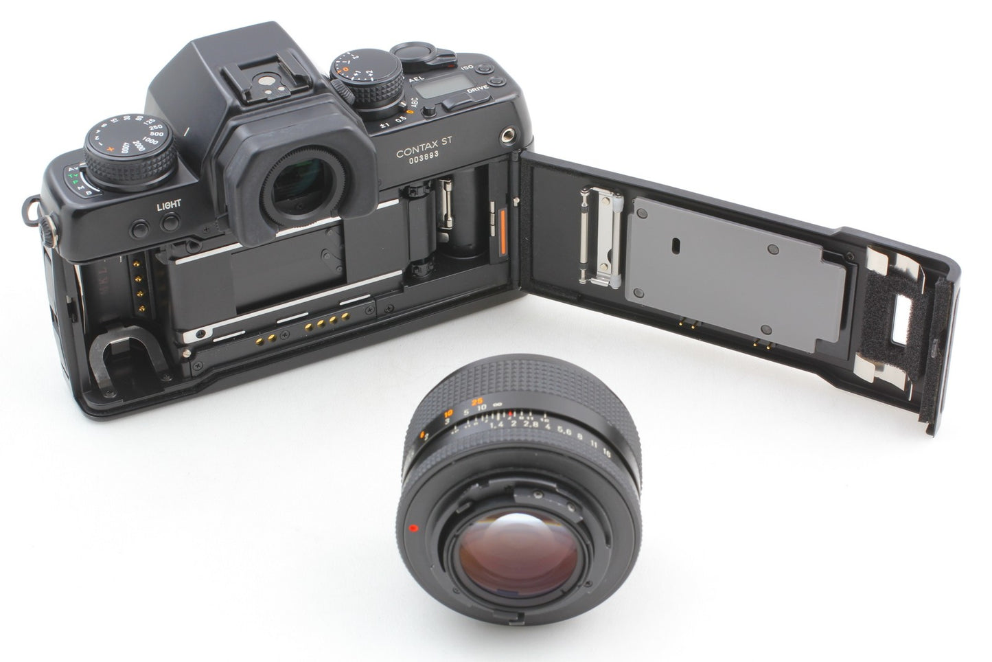 *Top MINT w/ Strap* Contax ST SLR 35mm Film Camera Planar 50mm f/1.4 Lens JAPAN