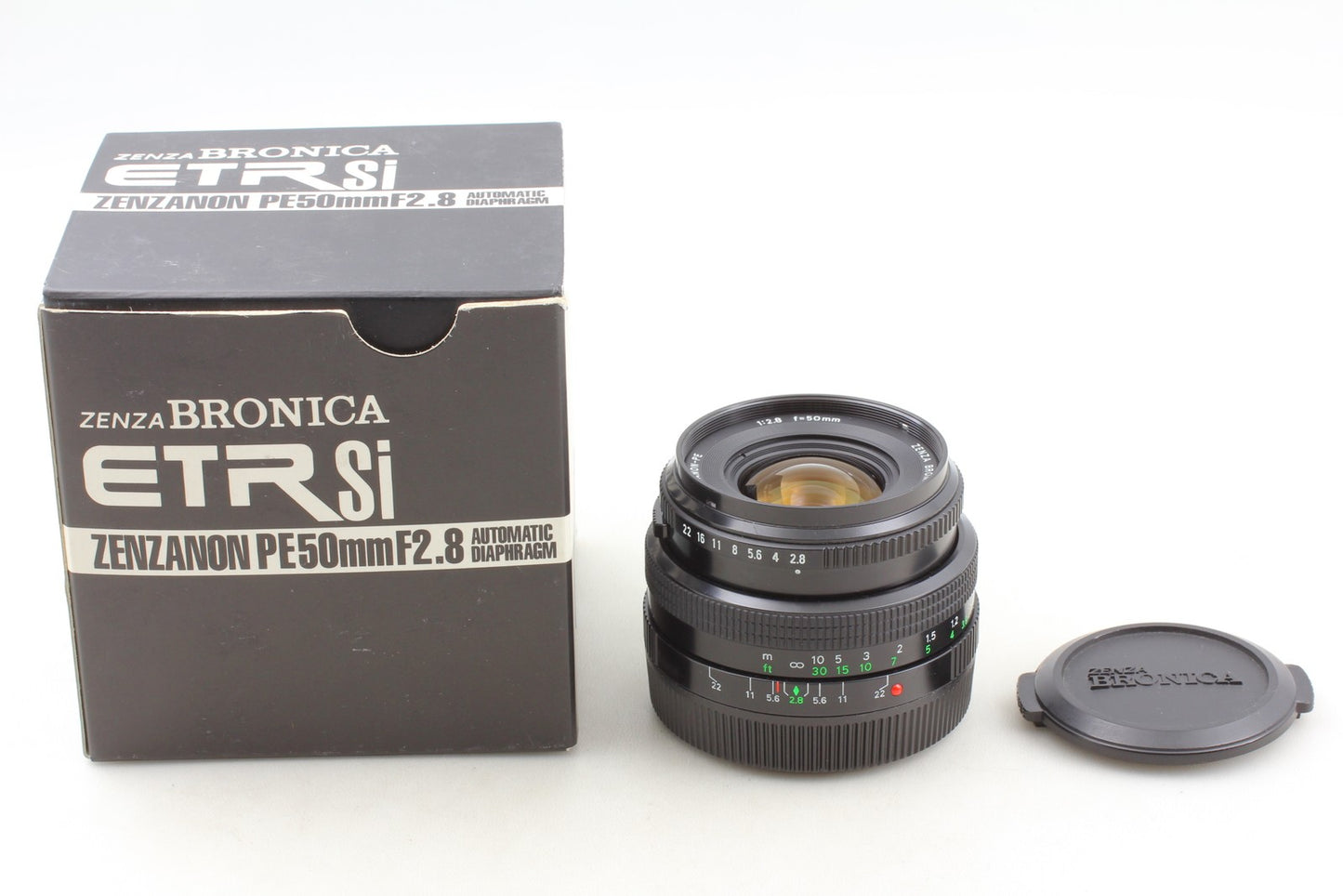 *Almost Unused in Box* Zenza Bronica Zenzanon PE 50mm F2.8 MF Lens From JAPAN