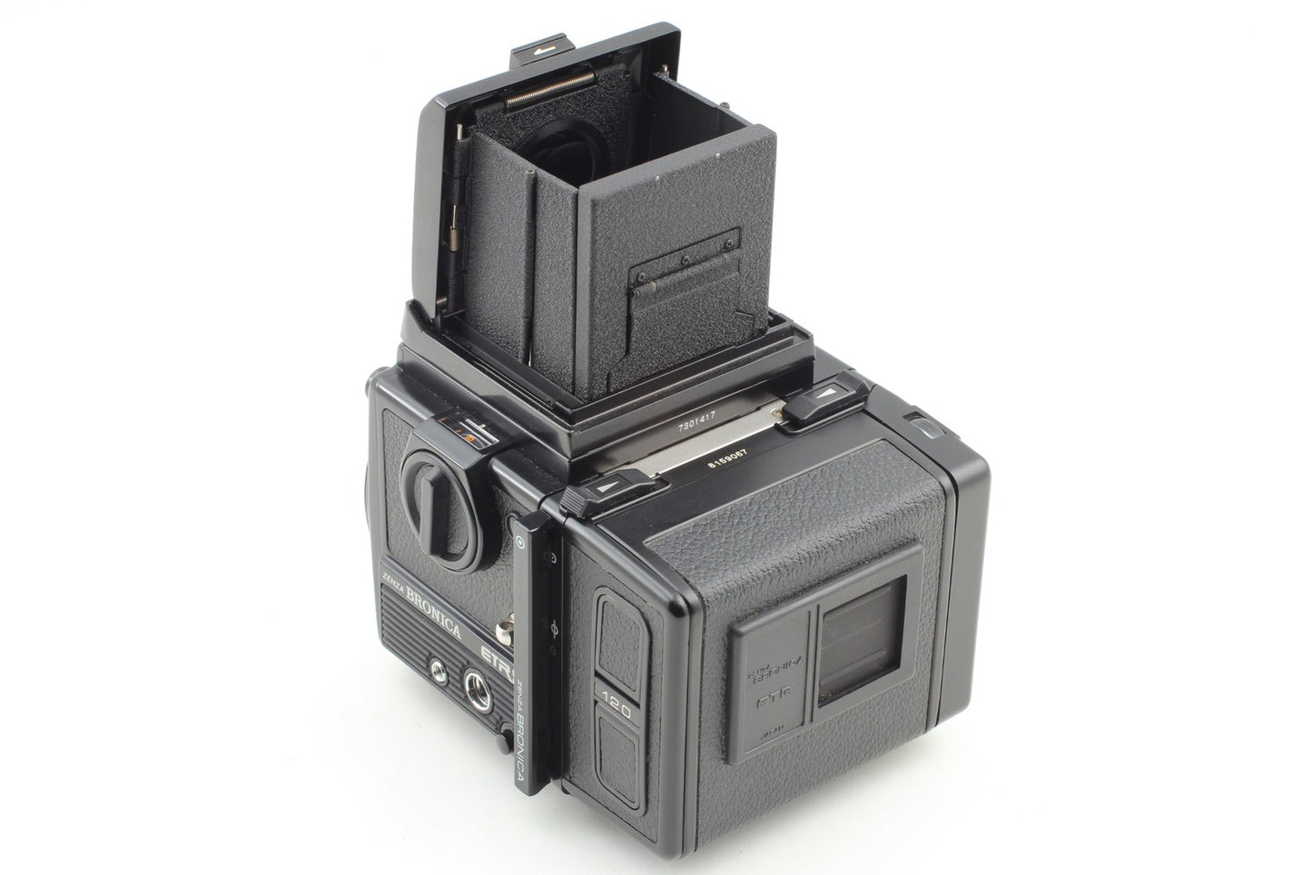 *Top MINT* Zenza Bronica ETR Si Waist Level Fider EII 75mm F2.8 Lens From JAPAN