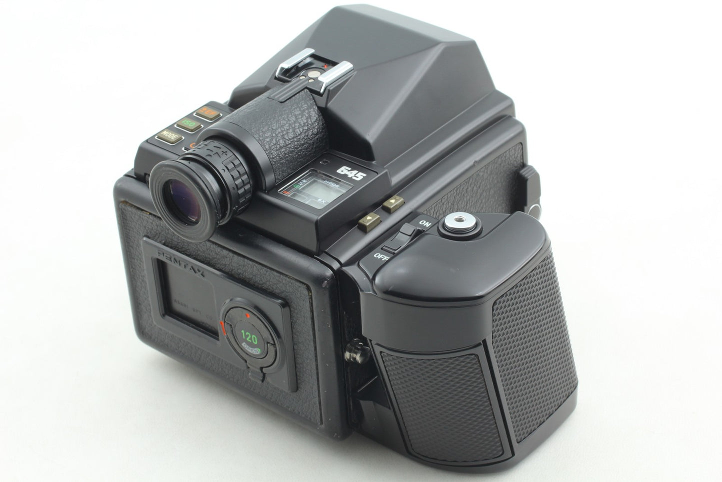 *N MINT+++* PENTAX 645 Camera SMC A 55mm F2.8 Lens 120 220 Film Back From JAPAN