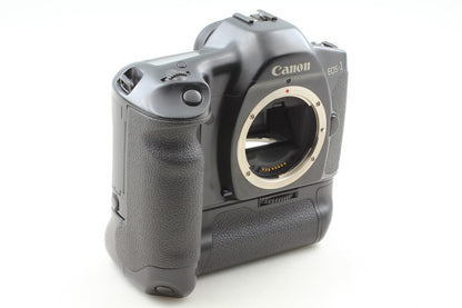All Works *MINT w/ PB-E1 Strap* Canon EOS-1 HS SLR 35mm Film Camera From JAPAN