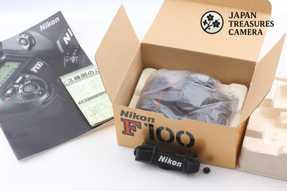 S/N 228xxxx *Top MINT in Box w/Strap* Nikon F100 SLR 35mm Film Camera From JAPAN