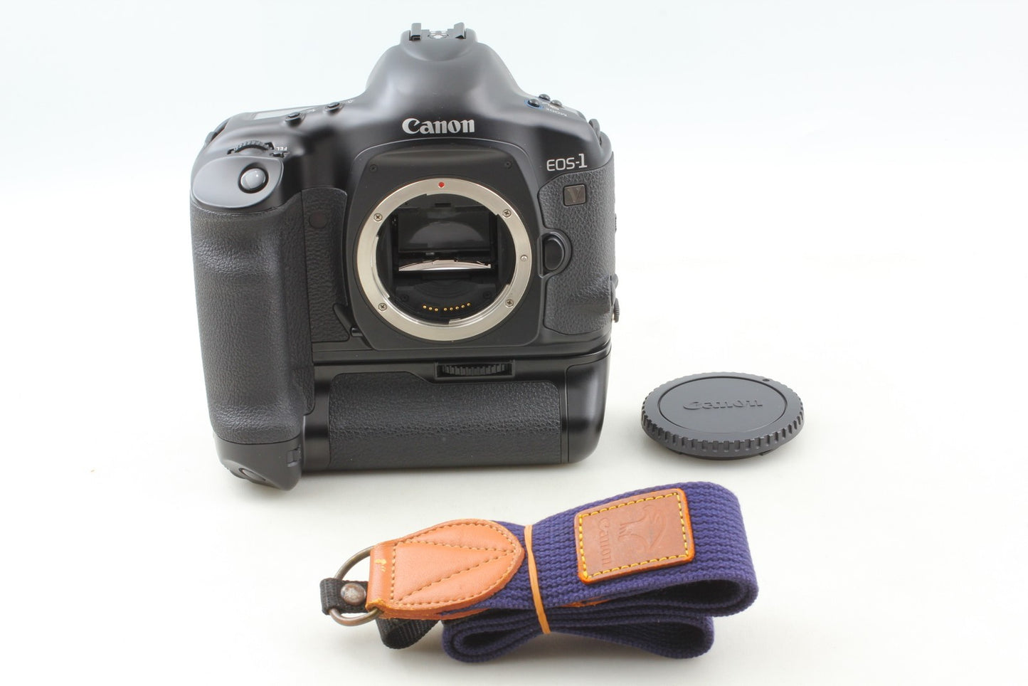 Count 050 *Top MINT w/ PB-E2* Canon EOS-1V HS SLR 35mm Film Camera From JAPAN