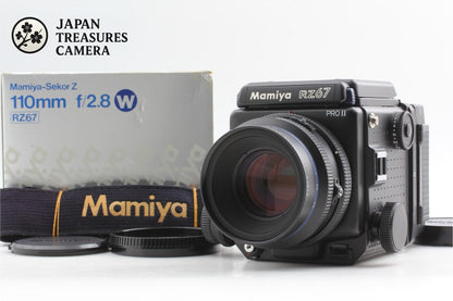 *Top MINT* Mamiya RZ67 Pro II 6x7 Camera Sekor Z 110mm F2.8W 120 Film Back JAPAN