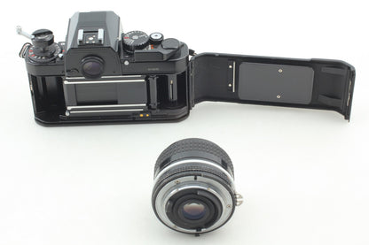 *N MINT /Strap* Nikon FA Black SLR 35mm Film Camera Ai 28mm f3.5 Lens From JAPAN