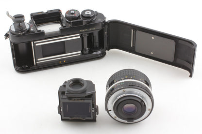 *Near MINT* Nikon F3 Eye Level SLR 35mm Film Camera Ai 28mm F3.5 Lens From JAPAN
