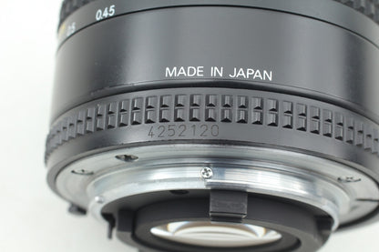 S/N 254xxxx *MINT+++ / MF-23* Nikon F4S Film Camera AF 50mm F1.8 Lens From JAPAN