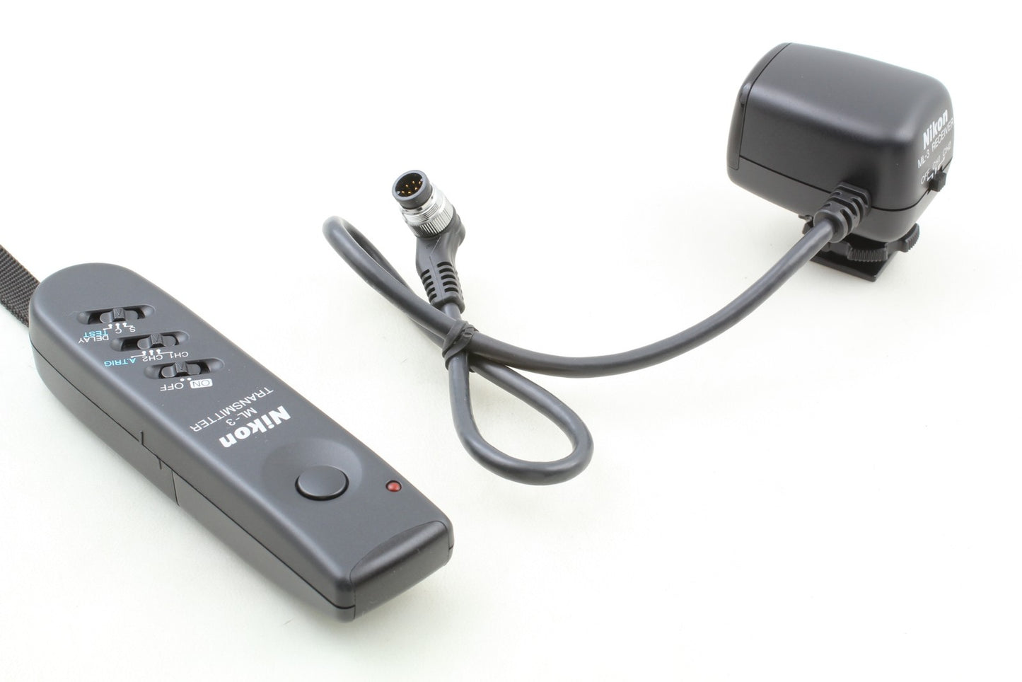 *Almost Unused in Box w/Case* Nikon ML-3 Modulite Remote Control Set From JAPAN