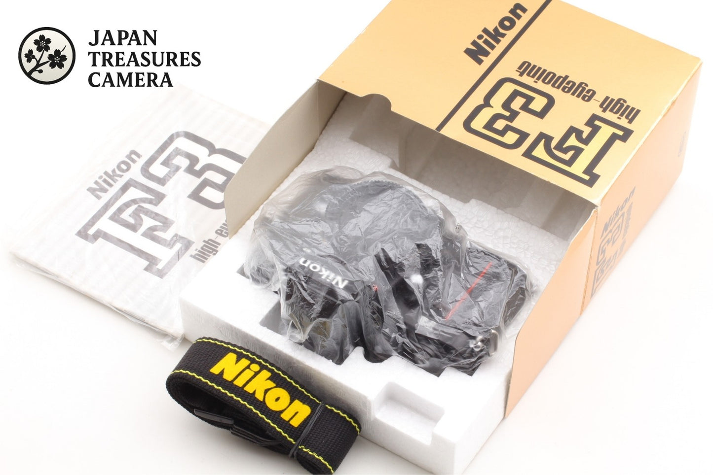 Late S/N 198xxxx *Top MINT w/ Strap* Nikon F3 HP SLR 35mm Film Camera From JAPAN