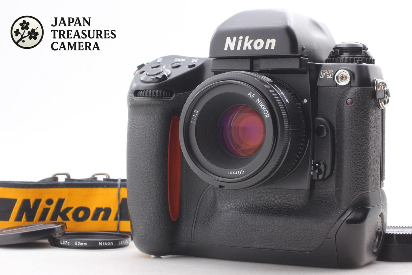 *N MINT+++ w/ Strap* Nikon F5 SLR 35mm Film Camera AF 50mm f1.8 Lens From JAPAN