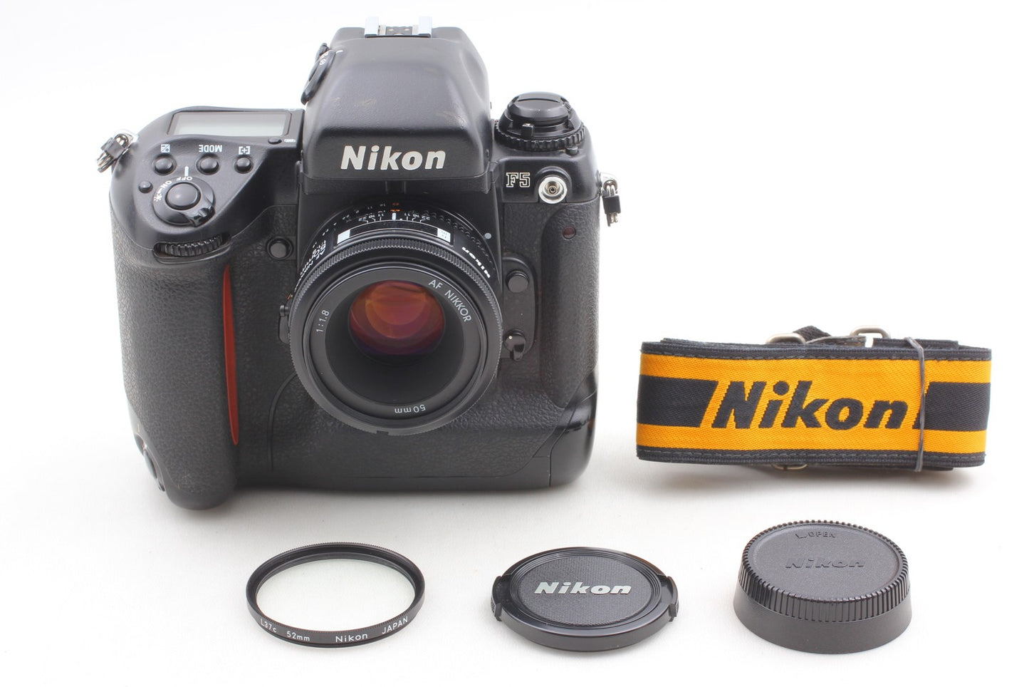 *N MINT+++ w/ Strap* Nikon F5 SLR 35mm Film Camera AF 50mm f1.8 Lens From JAPAN