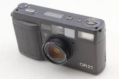 Full Set *MINT in Box* RICOH GR21 Point & Shoot 35mm Film Camera From JAPAN