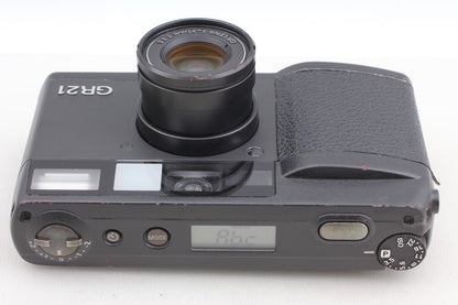 Full Set *MINT in Box* RICOH GR21 Point & Shoot 35mm Film Camera From JAPAN