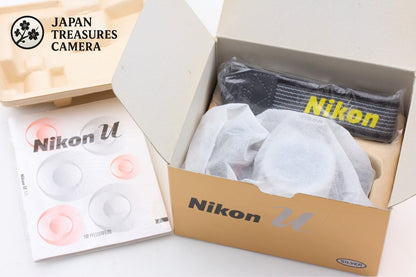 *Unused in Box w/ Strap* Nikon U Silver SLR 35mm Film Camera Body From JAPAN