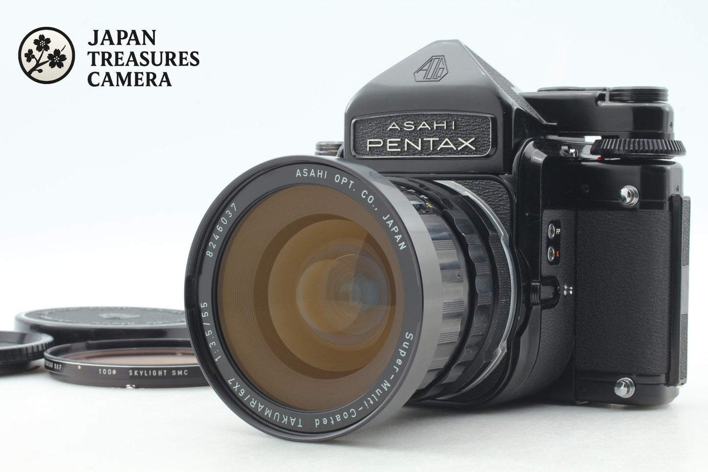 *Opt MINT* PENTAX 6x7 TTL Mirror Up Camera SMC Takumar 55mm F3.5 Lens From JAPAN
