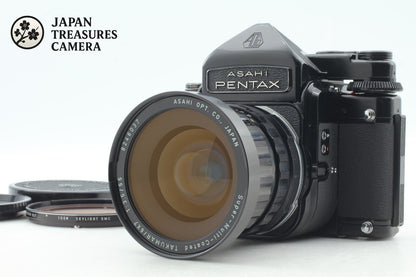 *Opt MINT* PENTAX 6x7 TTL Mirror Up Camera SMC Takumar 55mm F3.5 Lens From JAPAN