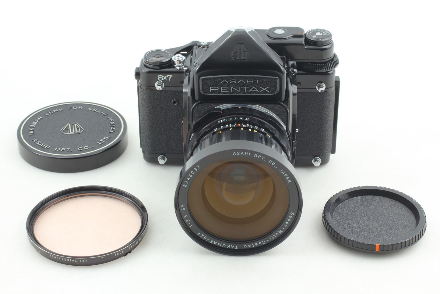*Opt MINT* PENTAX 6x7 TTL Mirror Up Camera SMC Takumar 55mm F3.5 Lens From JAPAN