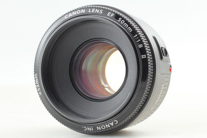 *Top MINT w/Strap* Canon EOS-55 35mm Film Camera EF 50mm F1.8 II Lens From JAPAN