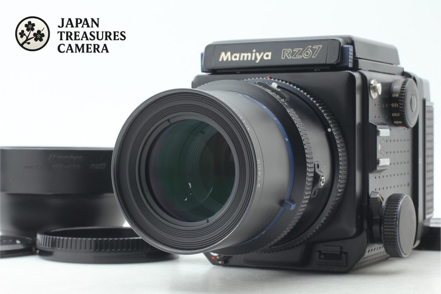 *Near MINT w/Hood* Mamiya RZ67 Pro Sekor Z 180mm F4.5 W Lens 120 Film Back JAPAN